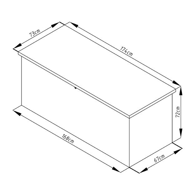 Sodo dėžė G21 Denver 770 L 63900847 5