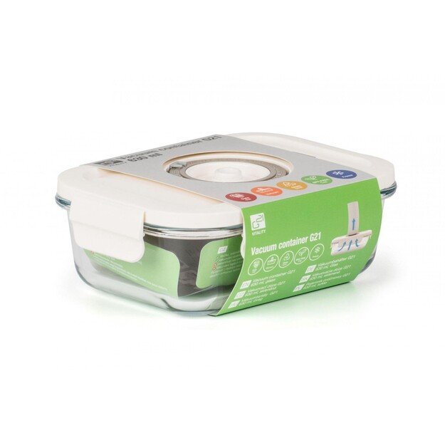 Vakuuminis stiklinis indas G21, 600971, 630 ml 3