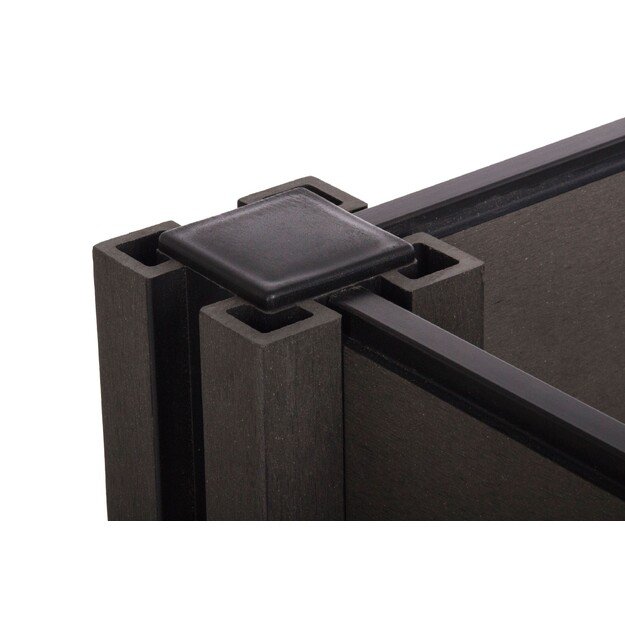 Pakelta lysvė G21 Crop 183 x 68 x 54, WPC, juodmedis, 63900240 5