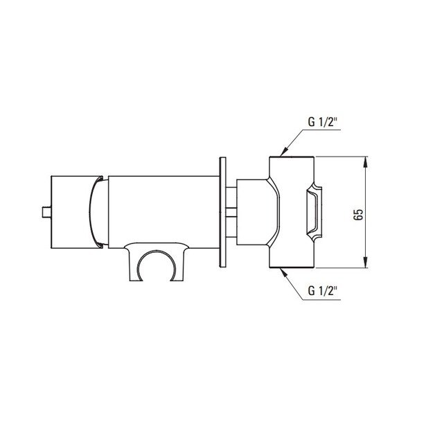 Bidė dušelio komplektas Deante Silia Bidė dušelio komplektas Deante Silia BQS_F34M, plieno 4