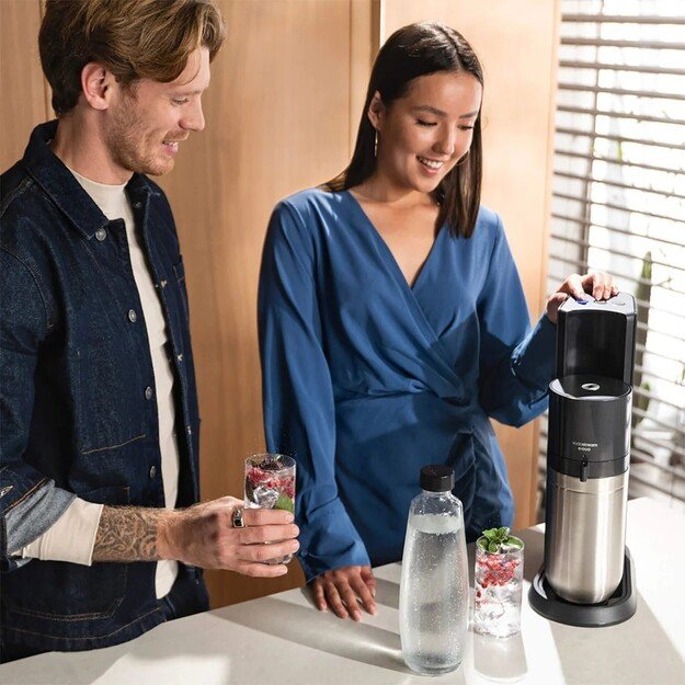 Gazuotų gėrimų gaminimo aparatas SodaStream Duo Black 4