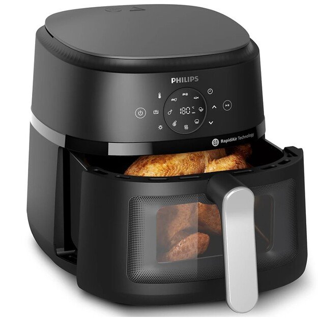 Kar&scaron;to oro gruzdintuvė Philips 2000 Series NA231/00, 6,2l, juoda 1