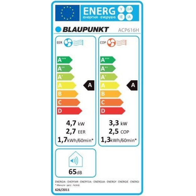 Oro kondicionierius Blaupunkt ACP616H 1
