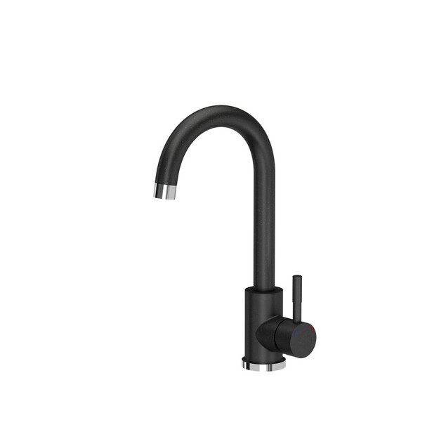 Plautuvė su maišytuvu Quadron GO MAX, TQ7744GMCZ, juoda 5