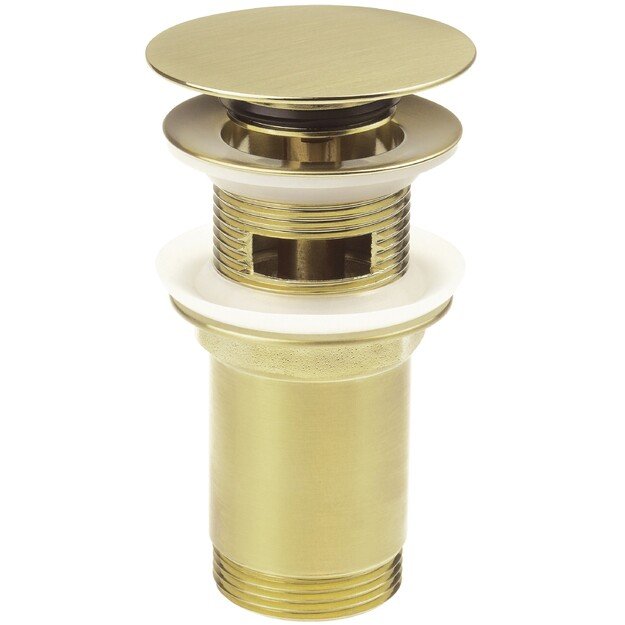 Dugno vožtuvas Deante NHC_R10U, Click-Clack, šlifuotas auksas