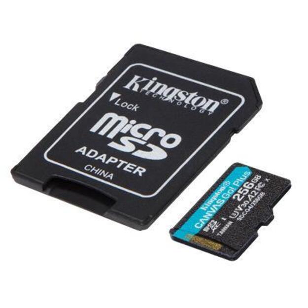 MEMORY MICRO SDXC 256GB UHS-I/SDCG4/256GB KINGSTON
