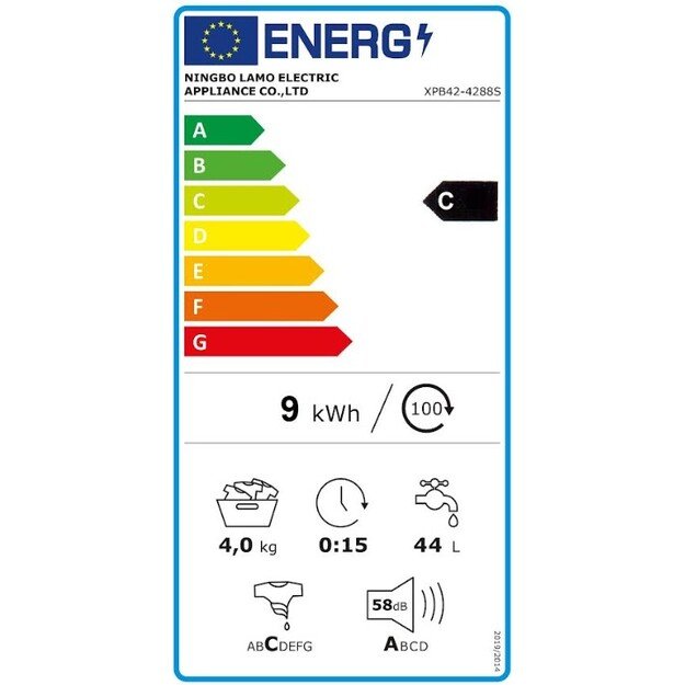 Skalbimo mašina Lotus 4kg (XPM 50) 1