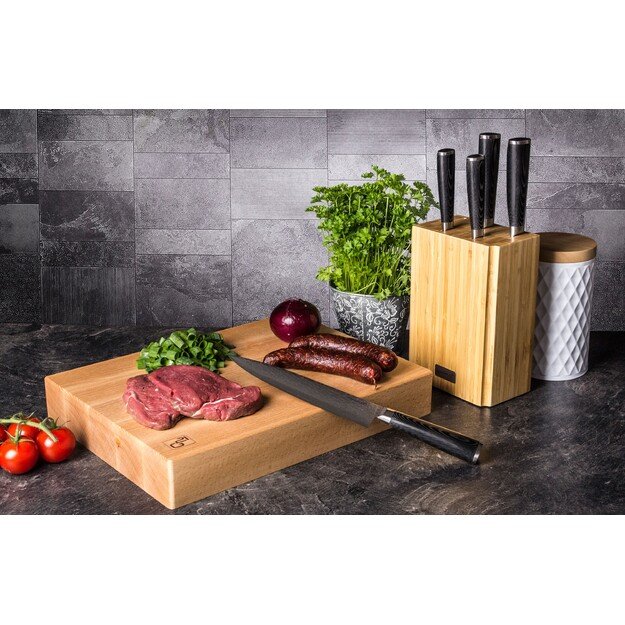 Peilių rinkinys G21 Damascus Premium 6002299 5 vnt. + galąstuvas 11