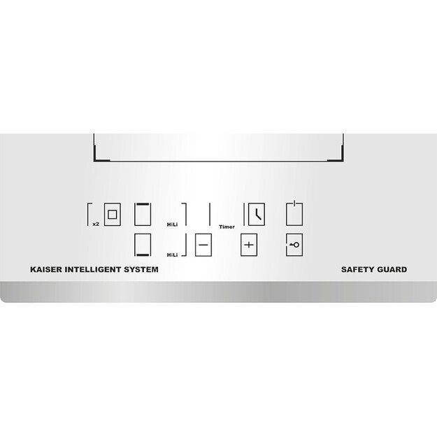 Įmontuojama kaitlentė Kaiser KCT 3721 FW 4