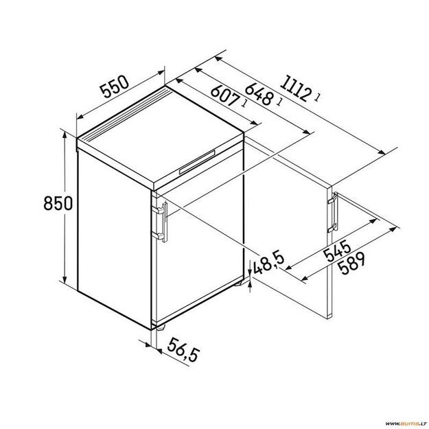 Šaldiklis Liebherr FNe 1404 Pure NoFrost 2