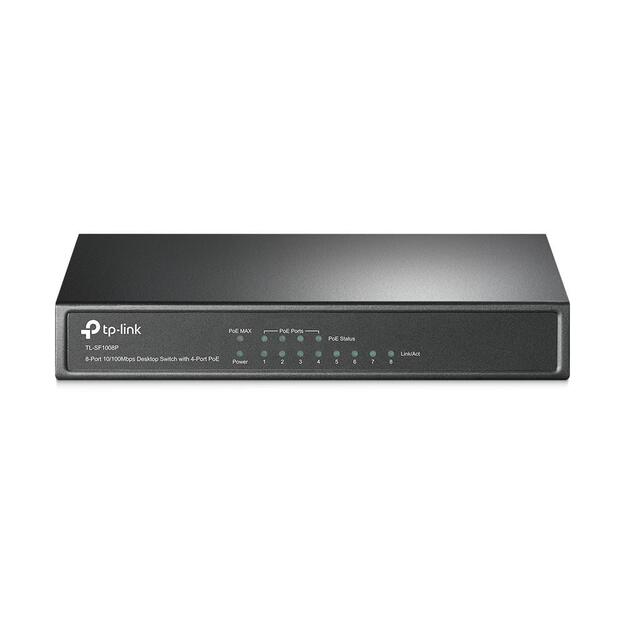 Switch|TP-LINK|8x10Base-T / 100Base-TX|TL-SF1008P