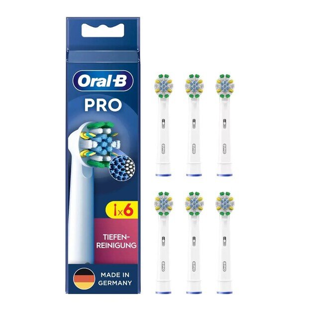 Dantų šepetėlių antgaliai Oral-B Pro Intensive 6 vnt