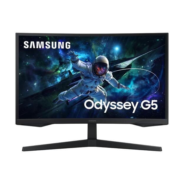 LCD Monitor|SAMSUNG|LS27CG552EUXEN|27 |Gaming/Curved|Panel VA|2560x1440|16:9|165 Hz|Matte|1 ms|Height adjustable|Colour Black|LS27CG552EUXEN