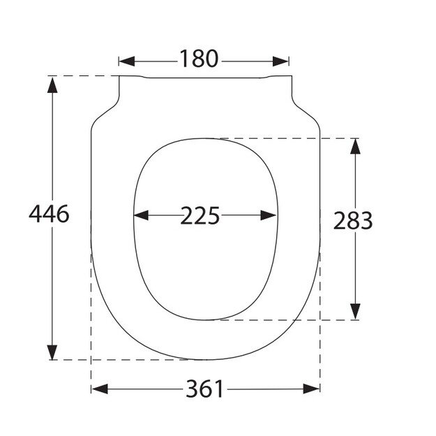 Klozeto dangtis soft close Villeroy and Boch Subway 3.0 stone white C-plus, 8M42S1RW 1