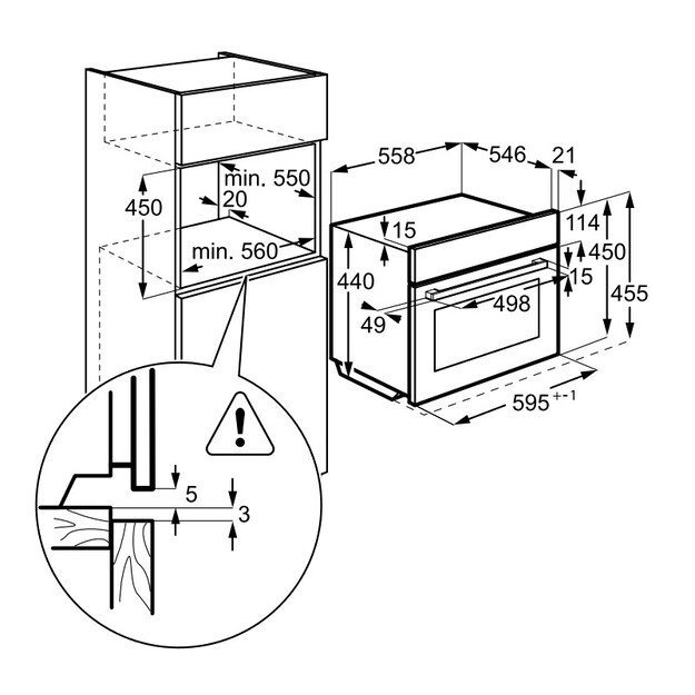 Orkaitė AEG KSK99733PT 5