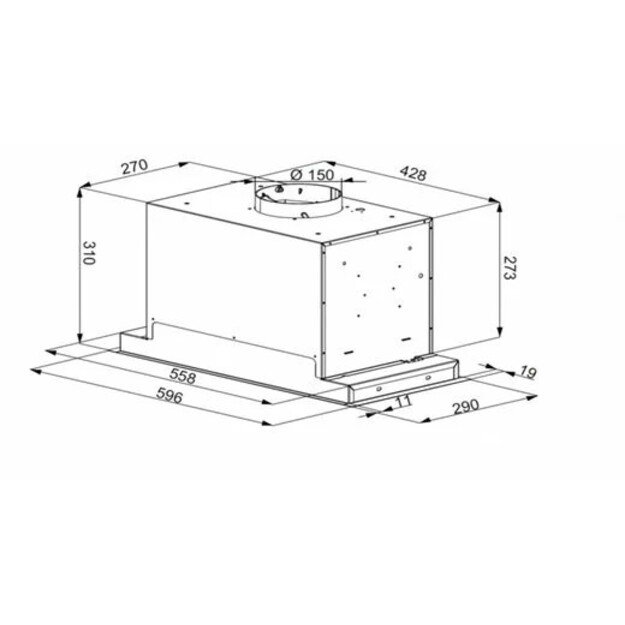 Garų surinktuvas TD 60 TC BLA 2