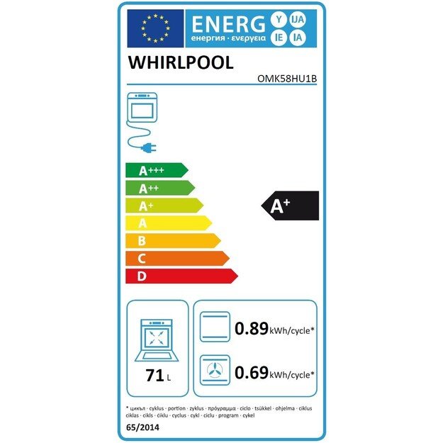 Whirlpool OMK58HU1B 1