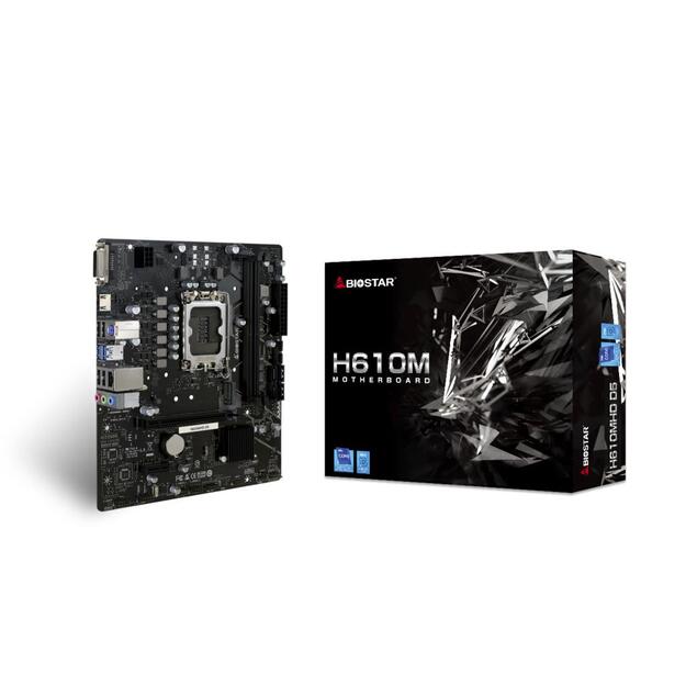 MB H610 S1700 MATX/H610MHD D5 BIOSTAR
