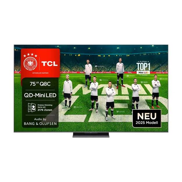 TV Set|TCL|75  |4K Ultra HD|3840 x 2160 pixels|Flat|16:9|LCD|75Q8C