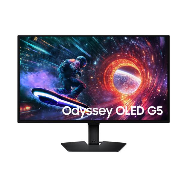 Monitor|SAMSUNG|27  |2560 x 1440 pixels|Quad HD|Native aspect ratio 16:9|OLED|Flat|LS27FG500SUXEN