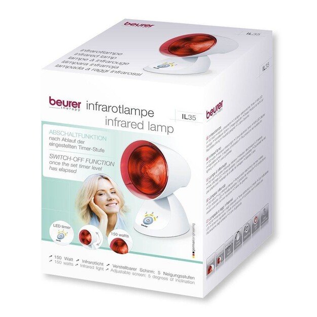 Infraraudonųjų spindulių lempa Beurer IL35 1
