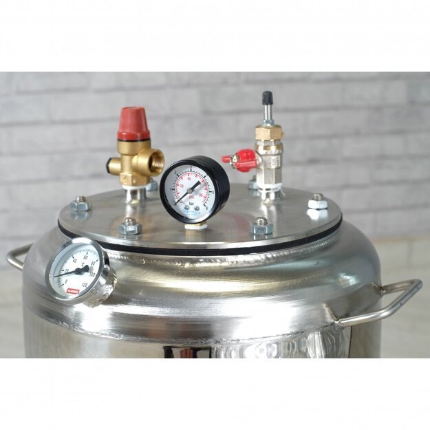 Autoklavas UTEHO universalus 45L (dujos, elektra) 2