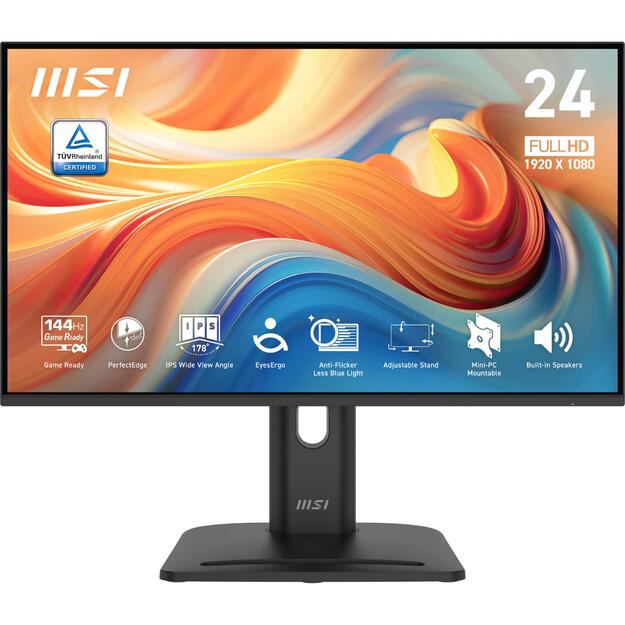 LCD Monitor|MSI|PRO MP245PG E14|23.8 |Business|Panel IPS|1920x1080|16:9|144 Hz|1 ms|Speakers|PROMP245PGE14