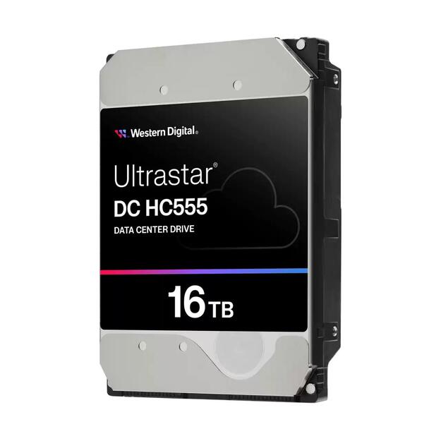 HDD|WESTERN DIGITAL|Serial ATA III|3.5  |Buffer 512 MB|7200 RPM| 16 TB|Western Digital Ultrastar DC HC555|Ultrastar DC HC555|0B48722