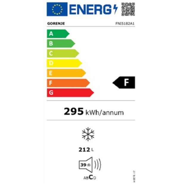 &Scaron;aldytuvas Gorenje FNI5182A1 5