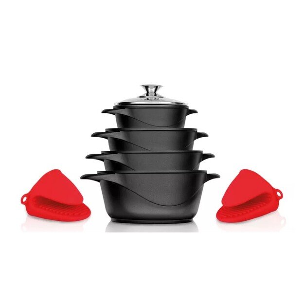 Puodų rinkinys Smile MGK-12 8