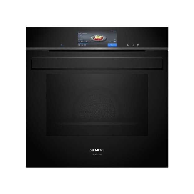 Įmontuojama orkaitė su garų funkcija Siemens HS958GCB1