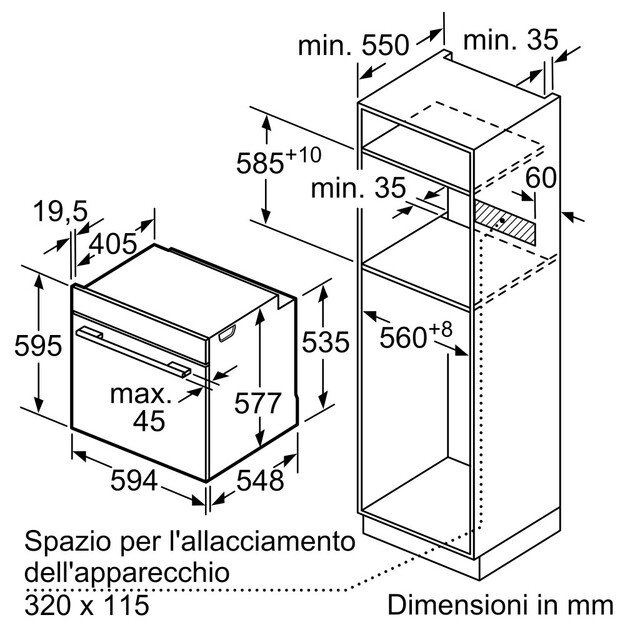 Įmontuojama orkaitė su garų funkcija Siemens HS958GCB1 4
