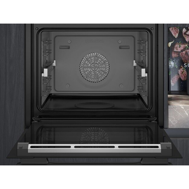 Įmontuojama orkaitė su garų funkcija Siemens HS958GCB1 3