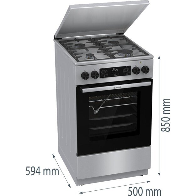 Dujinė viryklė  Gorenje GKS5C71XF 5