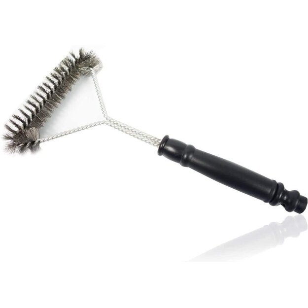 Grotelių valymo &scaron;epetys ilga rankena 