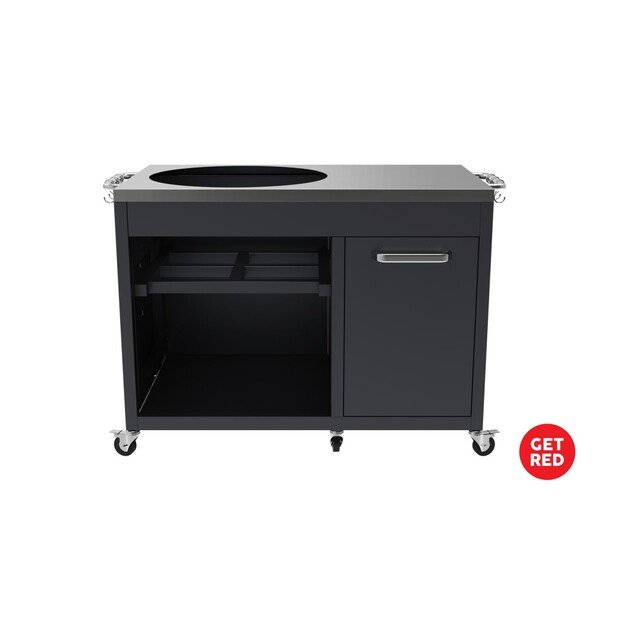 Kamado GET RED kepsninės stalas 4