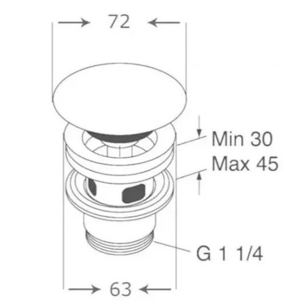 Atidaromas vožtuvas Villeroy ampBoch, 68170001 1