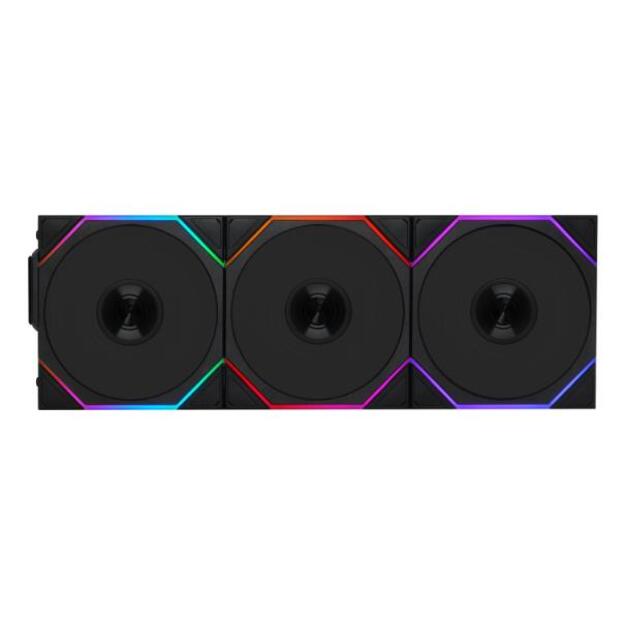 CASE FAN 120MM WRL 3PCS/G99.12RTLLCD1W3B.00 LIAN LI