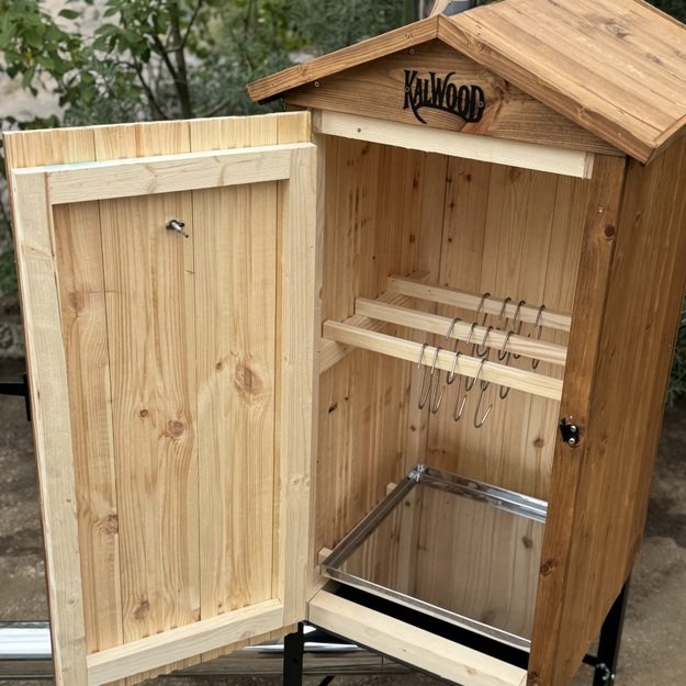 KALWOOD CLASSIC 225L medinė rūkykla 9