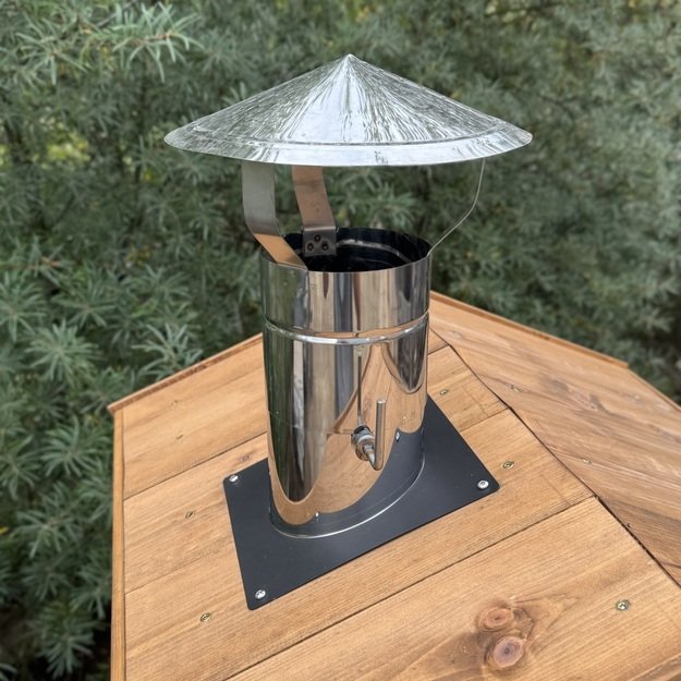 KALWOOD CLASSIC 225L medinė rūkykla 11