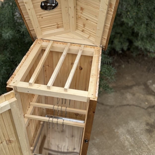 KALWOOD CLASSIC 225L medinė rūkykla 10