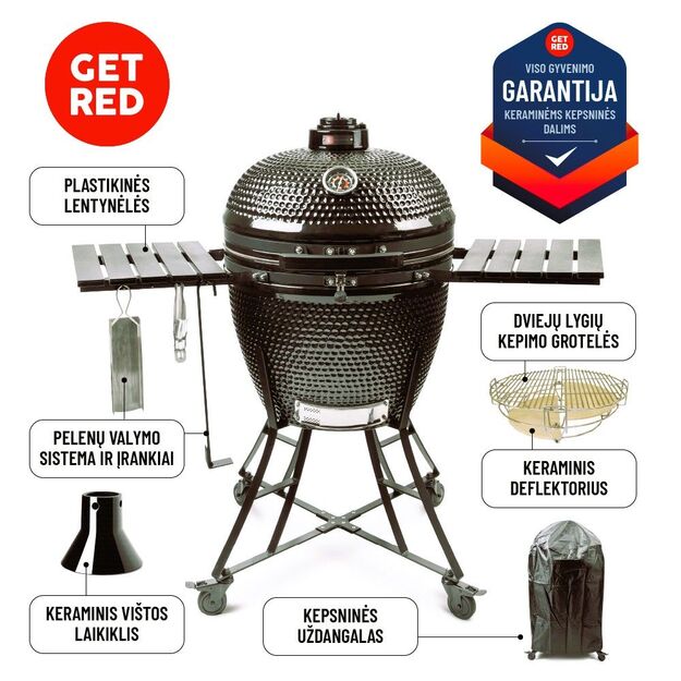 Kamado GET RED 24 (60cm) 2