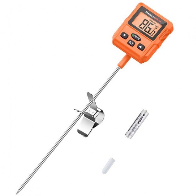 Skaitmeninis aliejaus ir saldainių termometras su zondu ThermoPro TP511
