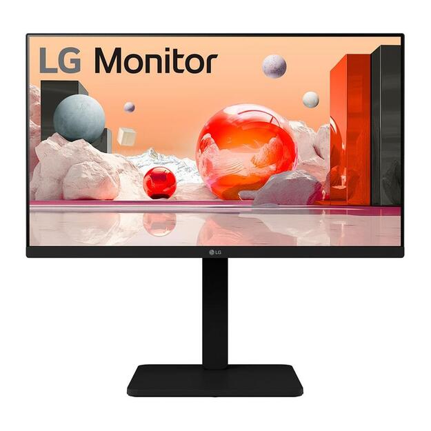 LCD Monitor|LG|24BA550-B|24 |Panel IPS|1920x1080|16:9|100 Hz|Matte|5 ms|Speakers|Swivel|Pivot|Height adjustable|Tilt|Colour Black|24BA550-B