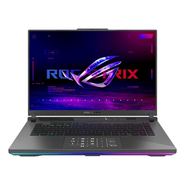 Notebook|ASUS|ROG Strix|G16 (2025)|G614FR-S5022W|CPU  Ryzen 9|9955HX|2500 MHz|16 |2560x1600|RAM 16GB|DDR5|5600 MHz|SSD 1TB|NVIDIA GeForce RTX 5070 Ti|12GB|ENG|Windows 11 Home|2.5 kg|90NR0NK8-M001X0