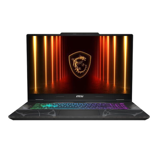 Notebook|MSI|CPU Intel Core 7|240H|17.3  |1920 x 1080 pixels|RAM 16 GB|DDR5-SDRAM|SSD 512 GB|Discrete graphics NVIDIA GeForce RTX 5060|8 GB|On-board graphics Yes|Numeric keypad Yes|OS installed Windows 11 Home|Colour Black|Weight 2.4 kg|5600 MHz|CYBORG17B