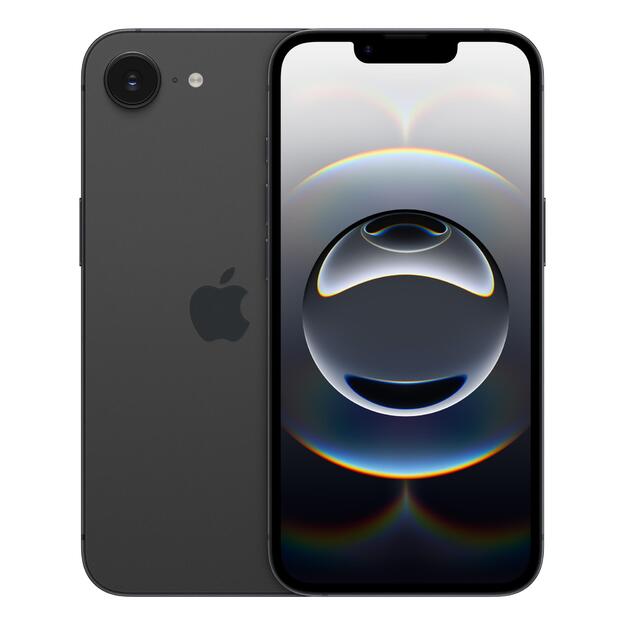 MOBILE PHONE IPHONE 16E/128GB BLACK MD1Q4 APPLE