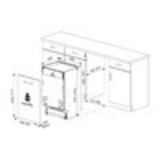 Indaplovė BEKO DIS35025 2