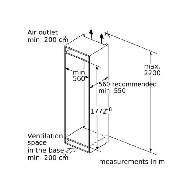 &Scaron;aldytuvas Bosch KIF81PFE0 3