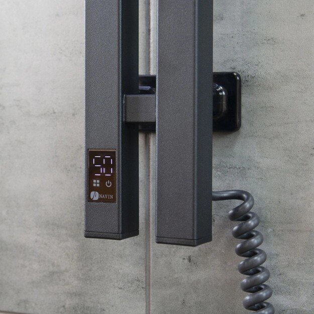 El.rank&scaron;luosčių džiovintuvas Siluet Quadro 90*1500 Sensor de&scaron;inė juodas 12-234053-0915 7